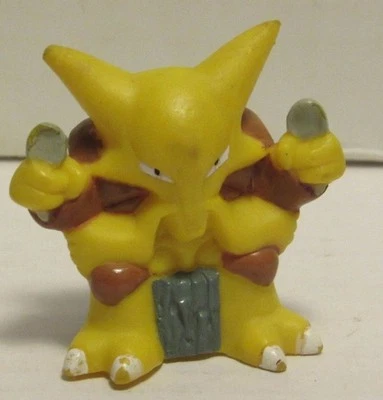 Pokemon Finger Puppet Alakazam 1998 figura atraparlos a todos Nintendo Bandai Foto 1 de 4