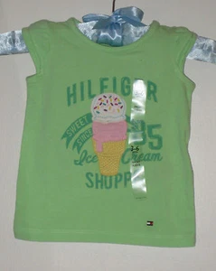 New Tommy Hilfiger Girls Newborn to Toddler Tops & Shirts - Picture 1 of 15