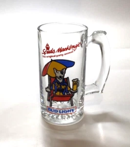 SPUDS McKENZIE BUD LIGHT - 1987 12oz MUG (BUDWEISER) - Picture 1 of 4