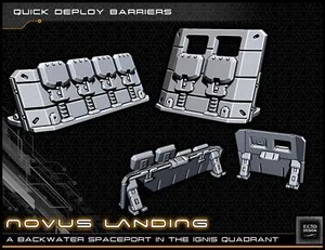Barricadas de despliegue rápido - Novus Landing - Starfinder - Cyberpunk - Ciencia ficción - Imagen 1 de 8