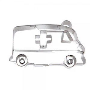 Ausstechform Krankenwagen 8 cm Edelstahl Backen Plätzen Kekse Städter Auto LKW - Bild 1 von 2