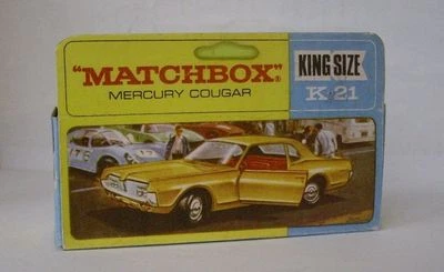 Repro Box Matchbox King Size K-21 Mercury Cougar - Bild 1 von 2