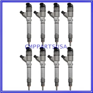 Inyectores de combustible 8 piezas 0445120082 0986435520 para 07-10 Chevrolet Silverado 3500 6,6 - Imagen 1 de 7
