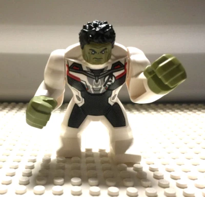 LEGO Marvel Super Heroes Avengers Hulk  Minifigure from #76144 Retired 2019 - Image 1 of 3