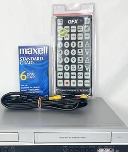 Zenith XBV713 DVD VCR Combo Player/VHS Recorder w/ Jumbo Remote/Cable Fully Test - Picture 1 of 9