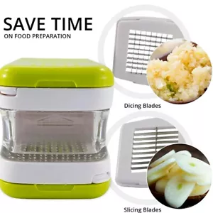 NEW Garlic Slicer Press Chopper Hand Presser Grinder Crusher Home Kitchen Tools - Picture 1 of 14