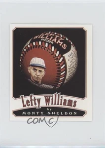 1999 Monty Sheldon Hand-Painted Baseball Art Promos Lefty Williams - Picture 1 of 4