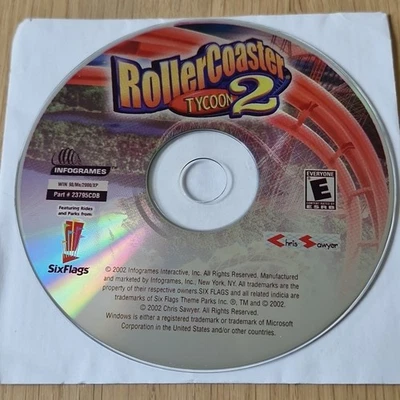 RollerCoaster Tycoon 2 General Mills (PC CD-ROM) 😒Disc Only😒 - Image 1 of 3