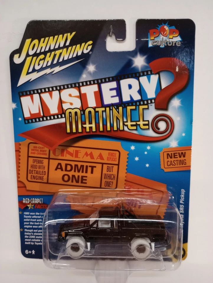 JLSP374 Johnny Lightning Mystery Matinee 1985 Toyota SR5 Pickup 1 64 Scale Dieca