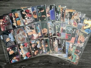 Vintage 1995 Star Trek Next Generation Season 3 SkyBox Trading Cards Full Set - Picture 1 of 24