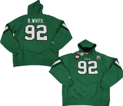 Nueva sudadera con capucha Reggie blanca #92 Eagles para hombre tallas Mitchell & Ness $125 Foto 1 de 4