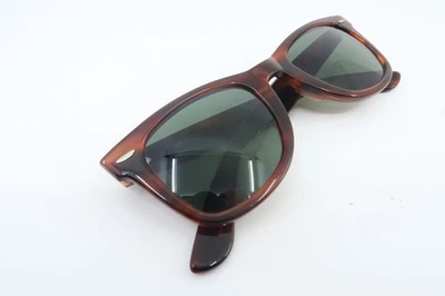 Occhiali da sole vintage B&L Ray Ban WAYFARER USA 50-24 145mm incisi BL - Immagine 1 di 4
