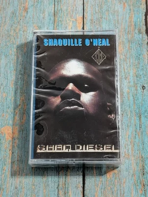 Shaquille O'Neal - Shaq Diesel (1993 Cassette Tape) 90s Basketball Rap - Sealed - Image 1 of 4