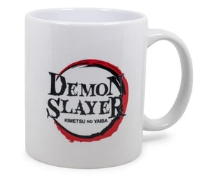 Demon Slayer: Kimetsu no Yaiba Logo Ceramic Mug Exclusive | Holds 11 Ounces - Picture 1 of 7