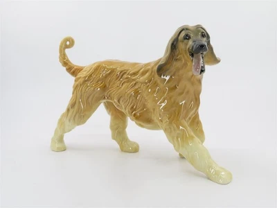 Rare! Beswick Porcelain Afghan Hound Running Figurine 3070 8.5" x 5.25" tall - Image 1 of 4