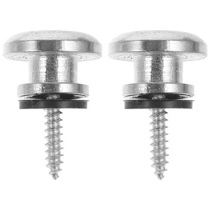 2 Piezas Correa Guitarra Hebilla Eléctrica Metal Correa Bloqueo Botones Accesorios - Imagen 1 de 12
