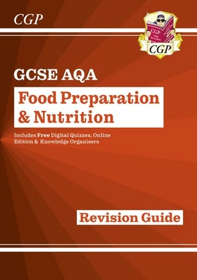 GCSE AQA Food Preparation and Nutrition Revision Guide Key Stage 4 CGP - Image 1 of 4