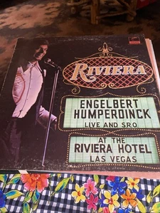 Engelbert Humperdinck Live At The Riviera Las Vegas Vtg Vinyl LP Record Album - Imagen 1 de 2