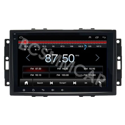 Radio estéreo para automóvil FM Bluetooth espejo enlace apto para Dodge Dakota/cargador 2005-2007 Foto 1 de 4
