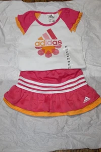 Adidas Short Sleeve Tennis Set. Sz 3T - Picture 1 of 5