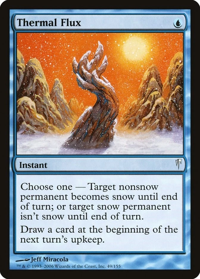 Coldsnap Thermal Flux MTG Magic the Gathering NM - Image 1 of 1