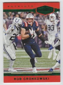 ROB GRONKOWSKI 2018 Plates & Patches GREEN Parallel #125 SP #13/20 SSP /20 - Picture 1 of 2