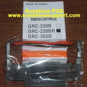 Bixolon Samsung GRC-220BR OEM Black Red Ribbon Cartridge SRP-270 SRP-275II - Picture 1 of 1