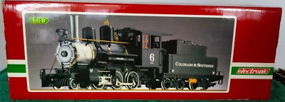 LGB G Scale #2019S Steam Mogul Locomotive in Original Box Used - Image 1 of 4