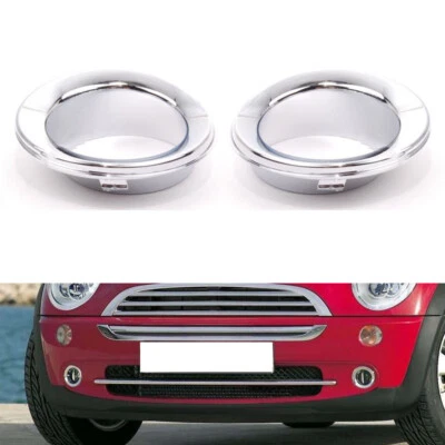 Faro antiniebla delantero cromado 2 piezas para BMW MINI COOPER S R50 R52 R53 2004-2008 Foto 1 de 4