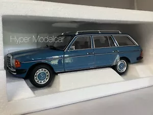 NOREV 1/18 MERCEDES BENZ E-CLASS 200T W123 1980 BLUE Art.183737 - Imagen 1 de 4