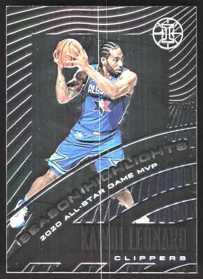 Kawhi Leonard 2019 Panini Illusions Season Highlights Card  #24 - Image 1 of 2