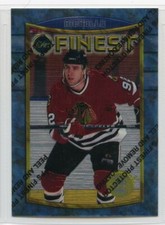 1994-95 Finest Super Team Winners - #87 - Bernie Nicholls - Chicago Blackhawks