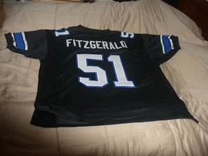 NCAA FOOTBALL PAT FITZGERALD N.WESTERN TRADE SHOW JERSEY CHOICE SZ #51  NO VINYL - Picture 1 of 8