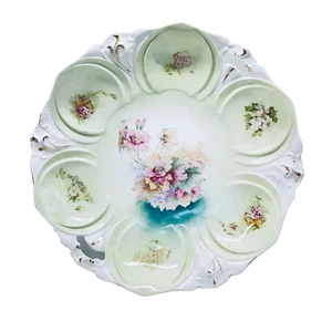 Vintage RS Prussia Style 10.5" Porcelain Cake Plate - Unmarked - Picture 1 of 6