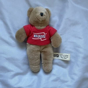 Walkers Crisps Limited Edition 50th Birthday Bean Bear 9" Soft Toy VGC - Picture 1 of 7
