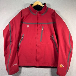 Vintage Mountain Hardware Conduit Softshell Jacket Mens 2XL Red Weatherproof - Picture 1 of 15