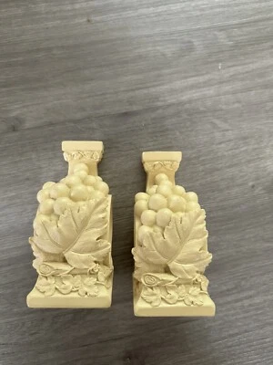 Juego de 2 soportes de pared vintage para cortinas de uvas Foto 1 de 3