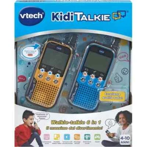 Walkie Talkie Bambini 6 in 1, 2 Walkie Talkie con Connessione Protetta VTech Kid - Foto 1 di 4