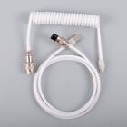 Keyboard Cable PC Connectors Computor Woven Mesh 3meter Aviation Plug Copper
