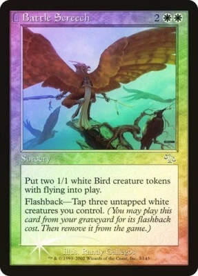 Judgment  MTG FOIL  Battle Screech  Magic - Image 1 of 2