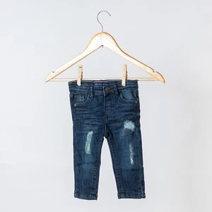 Denimic Jeans Dark Blue Ripped Mini Boys Denim Comfort Stretch - Picture 1 of 3