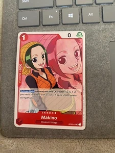 One Piece Card Game Makino OP02-015 Uncommon Paramount War Englisch x4 Playset - Bild 1 von 2