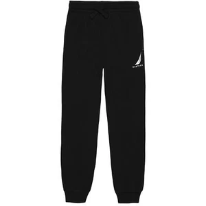 Nautica Boys' Pull-On Fleece Jogger Sweatpant, Drawstring Closure, J-Class True - Picture 1 of 3