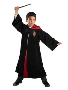 Harry Potter Gryffindor Childrens Robe Deluxe Fancy Dress Up Costume Set Size 6+ - Picture 1 of 4
