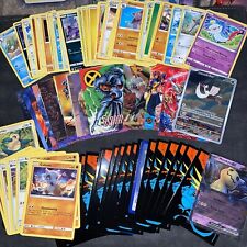 NonSports Trading Cards Variety of Pokémon Pokemon + foils & some Marvel cards