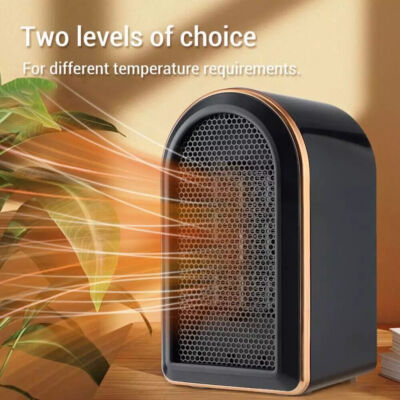 200W Portable Mini Electric Heater Fan Winter Air Warmer Silent - Foto 7