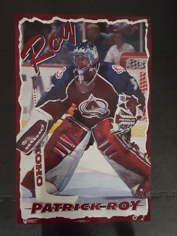 PATRICK ROY Colorado Avalanche Original Poster 34x22 Cover