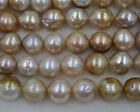 Natural 11-13mm South Sea Multicolor Baroque Edison Pearl Loose Beads 15''