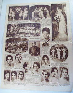 1929 The Atlanta Journal Constitution Periódico Grabado Sección Pictórica Junio - Imagen 1 de 9
