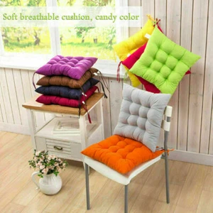 40*40*7 CM Square Thick Chair Seat Pad Cushions Dining Bedroom Garden Kitchen  - Picture 1 of 21